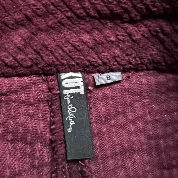 KUT FROM THE KLOTH -  Giselle Kick Flare Corduroy Pant -- NEW, no Tag - Picture 5 of 11